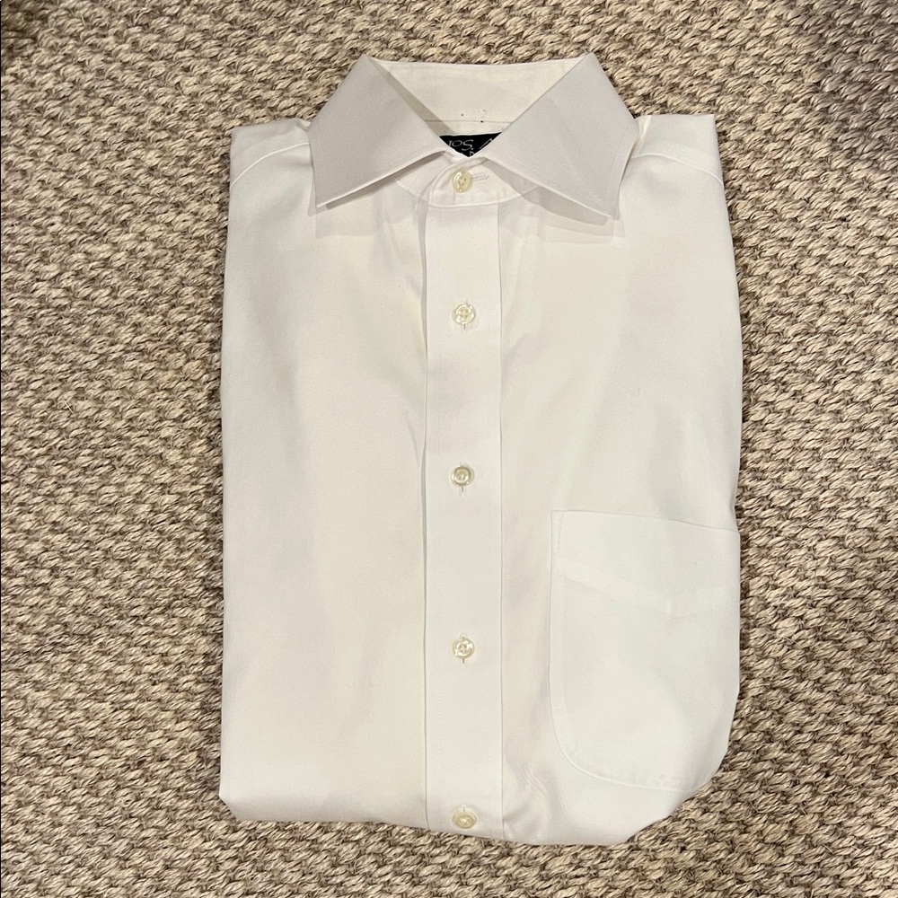 Jos. A. Bank Classic White Dress Shirt